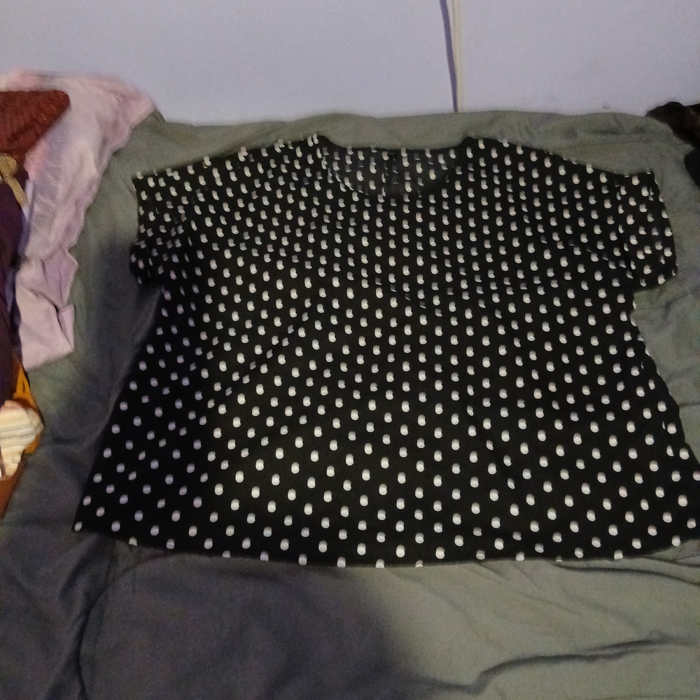 Polka Dot Women's Top